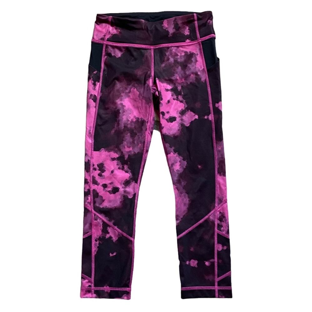 Lululemon Pace Rival Crop Blooming Pixie Raspberry Women's Size 4